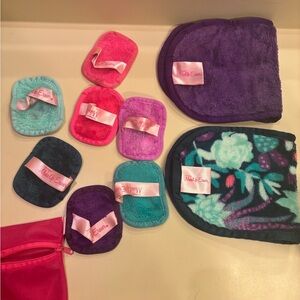 Purple and Pink Makeup Remover Pad Set